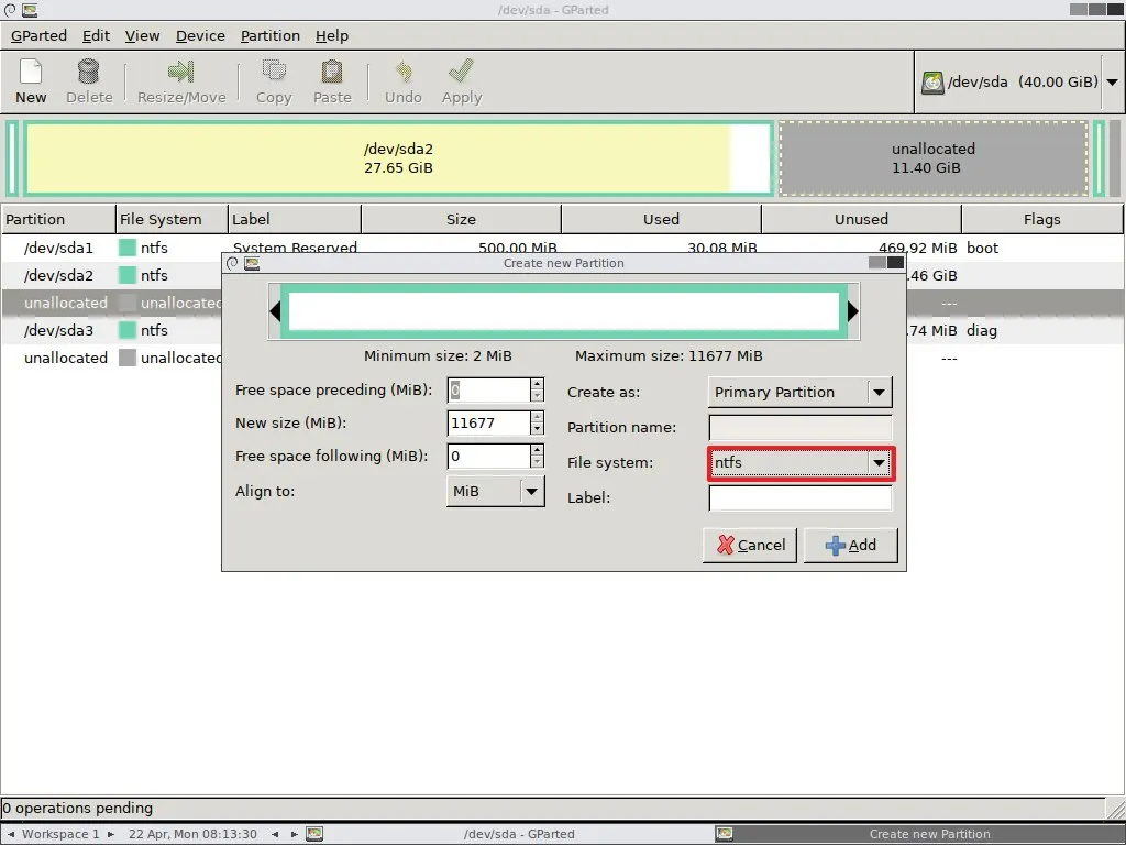 HOW TO RESIZE PARTITION ON WINDOWS 11 & 10 WITH GPARTED