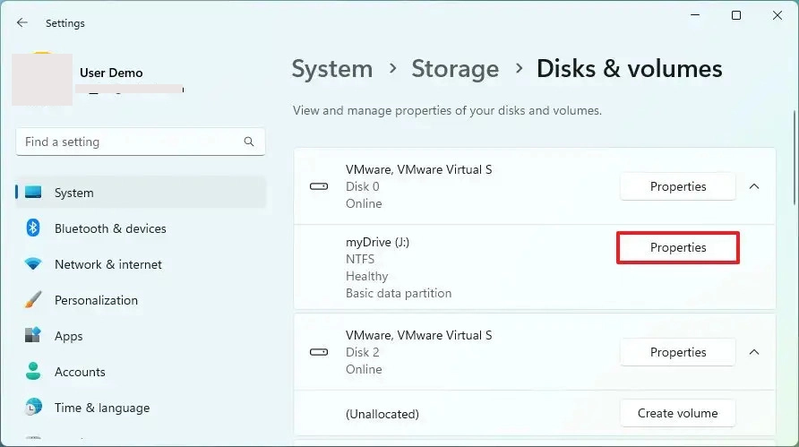 How to change partition size in Windows 11