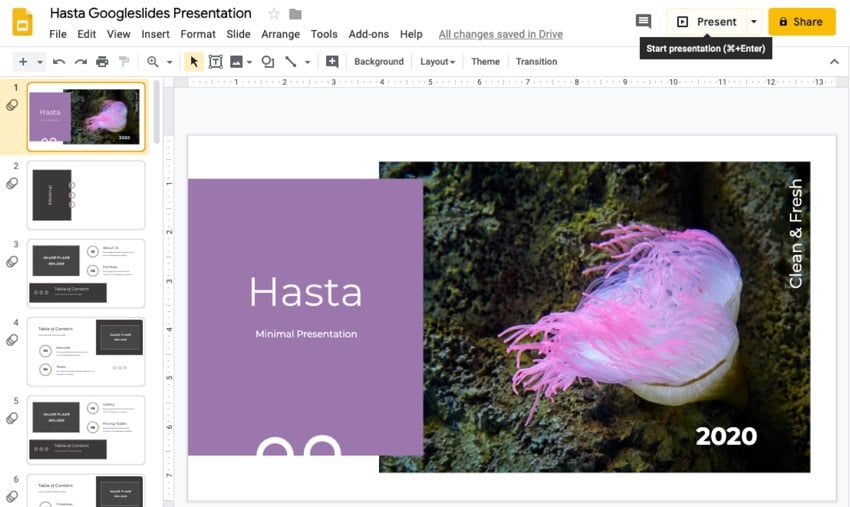 Craft impactful Google Slides for corporate presentations 2024